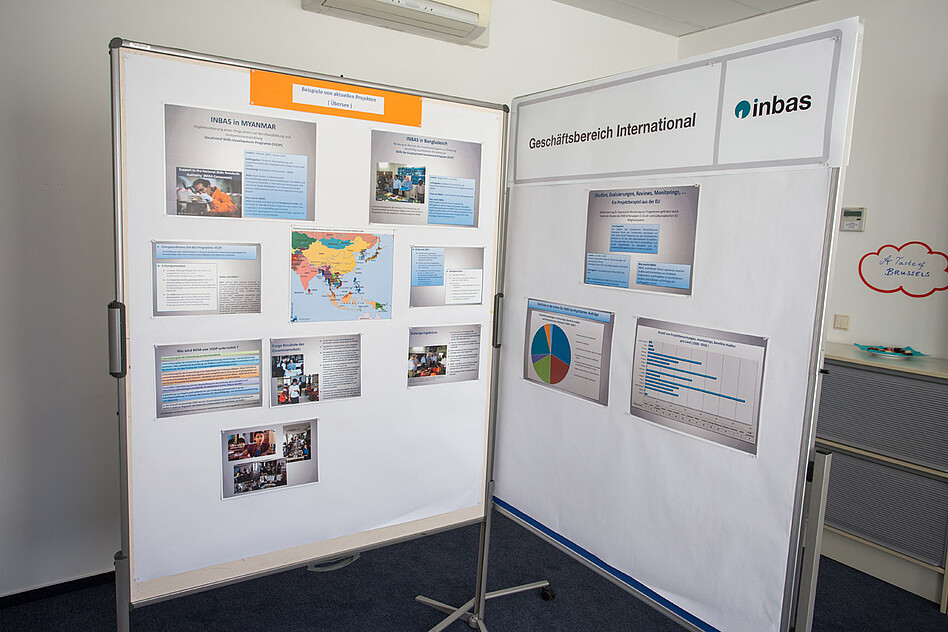 Umso mehr Platz wurde für die vielen Projekte auf den anderen Kontinenten im zweiten "Büro International" benötigt.